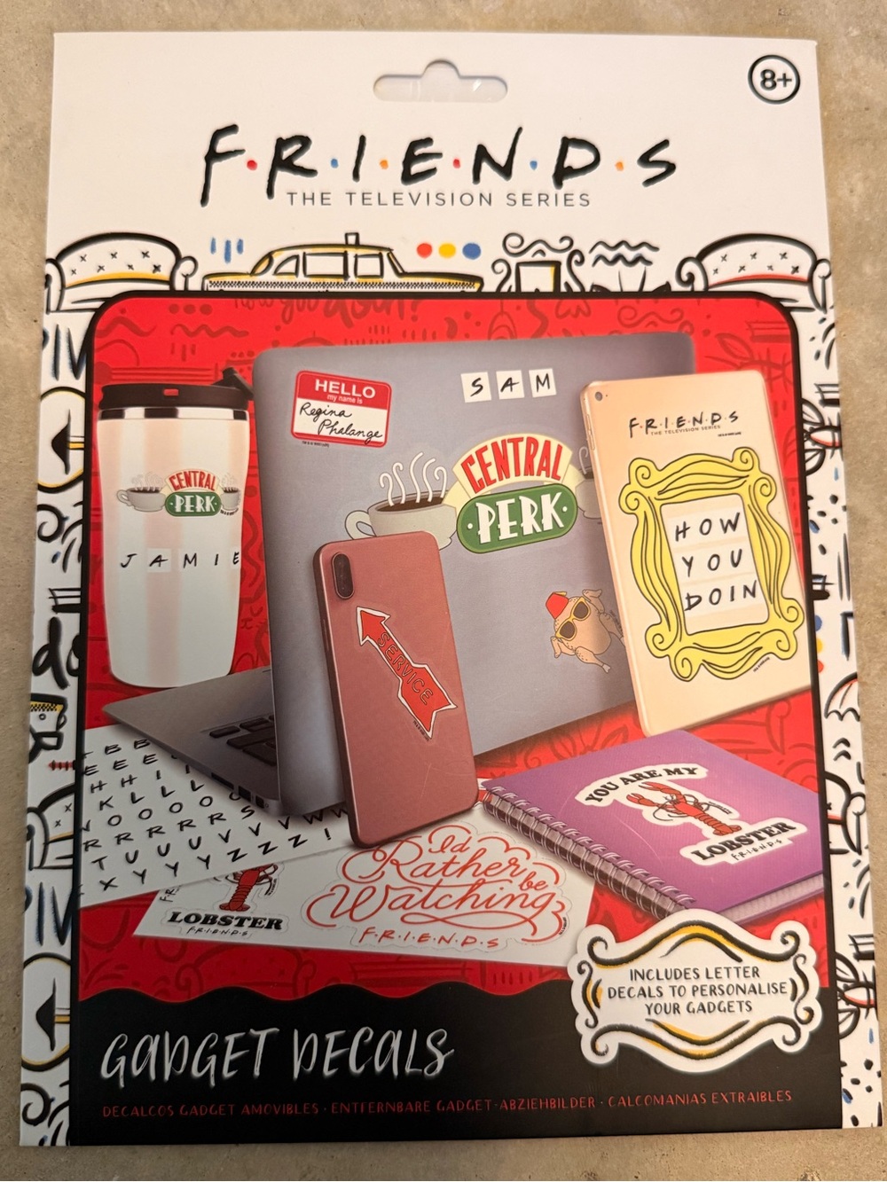 NEW Friends Decal Set